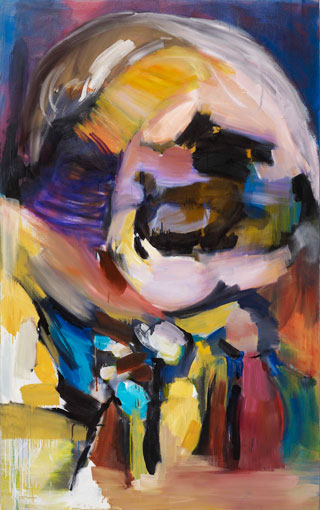 Sweet Encounter oil on linen 240x150cm 2010